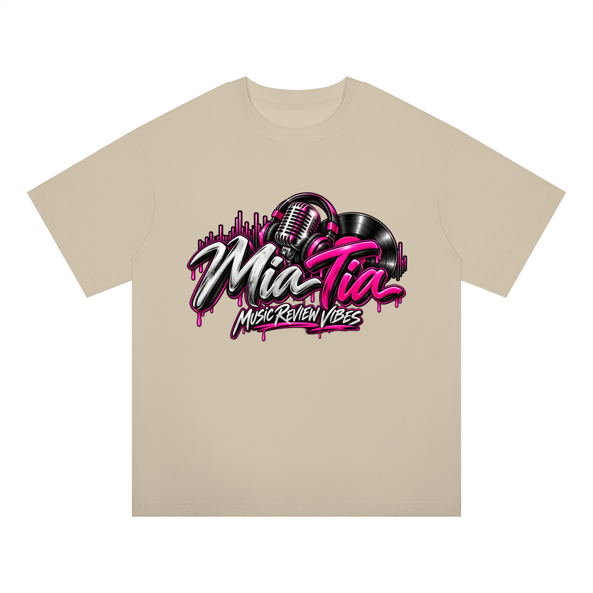 MiaTia Music Review VibesT-Shirt