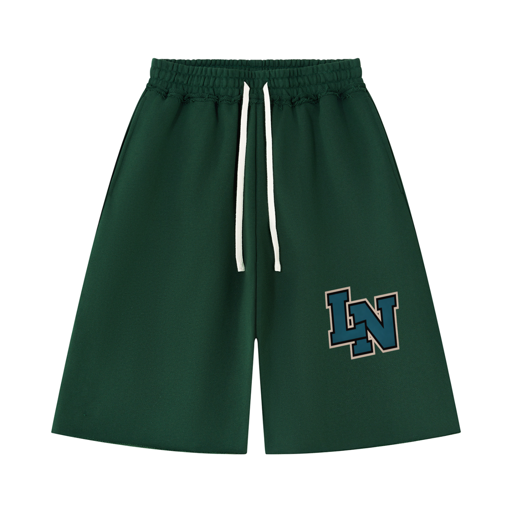 Unisex Heavyweight Raw Edge LN Shorts