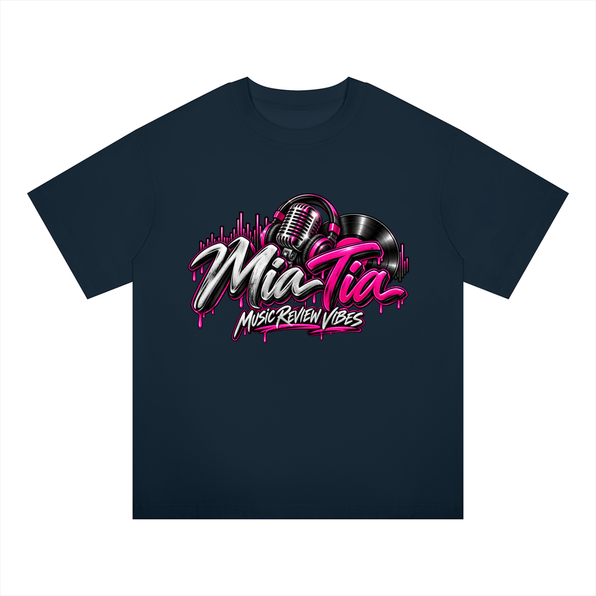 MiaTia Music Review VibesT-Shirt