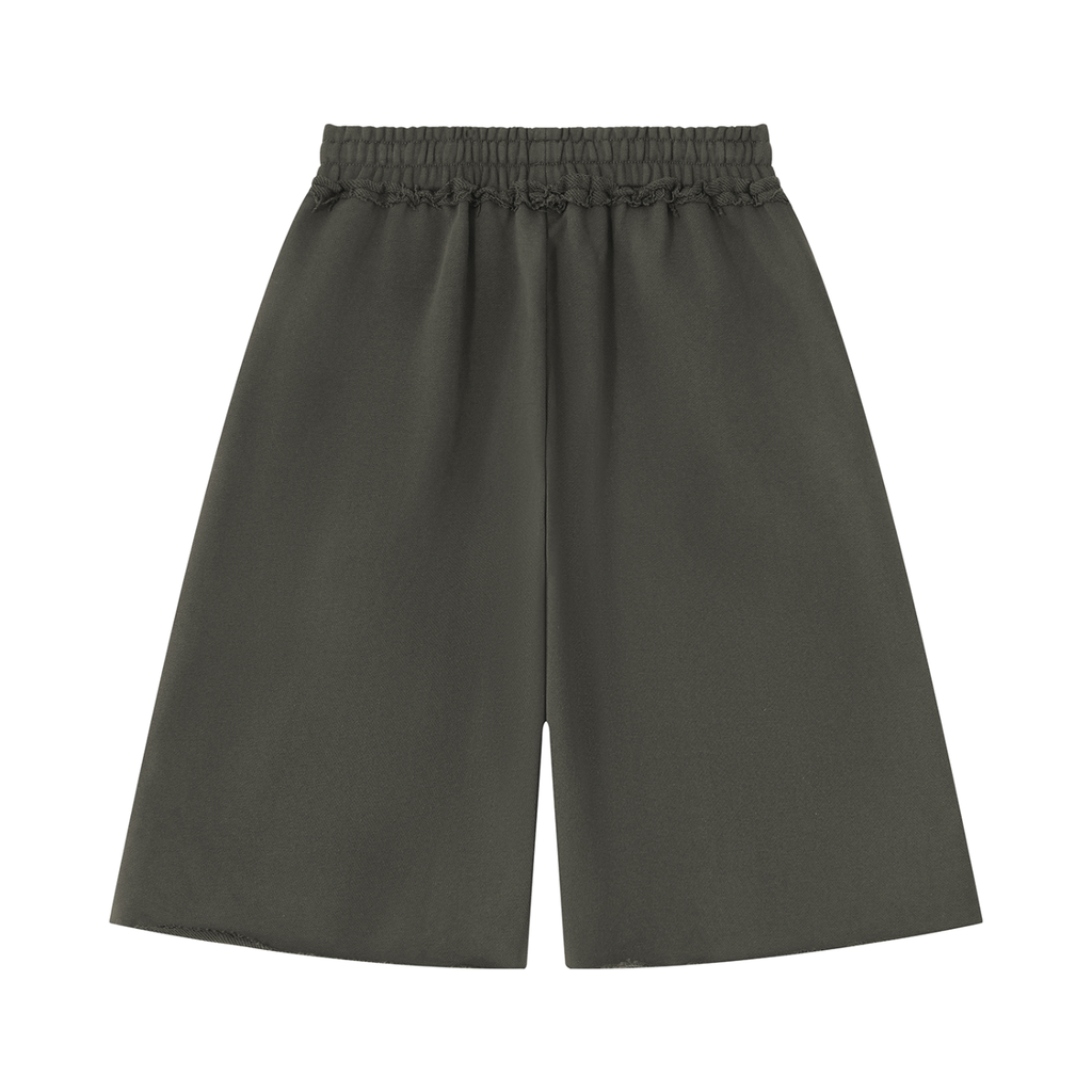 Unisex Heavyweight Raw Edge LN Shorts