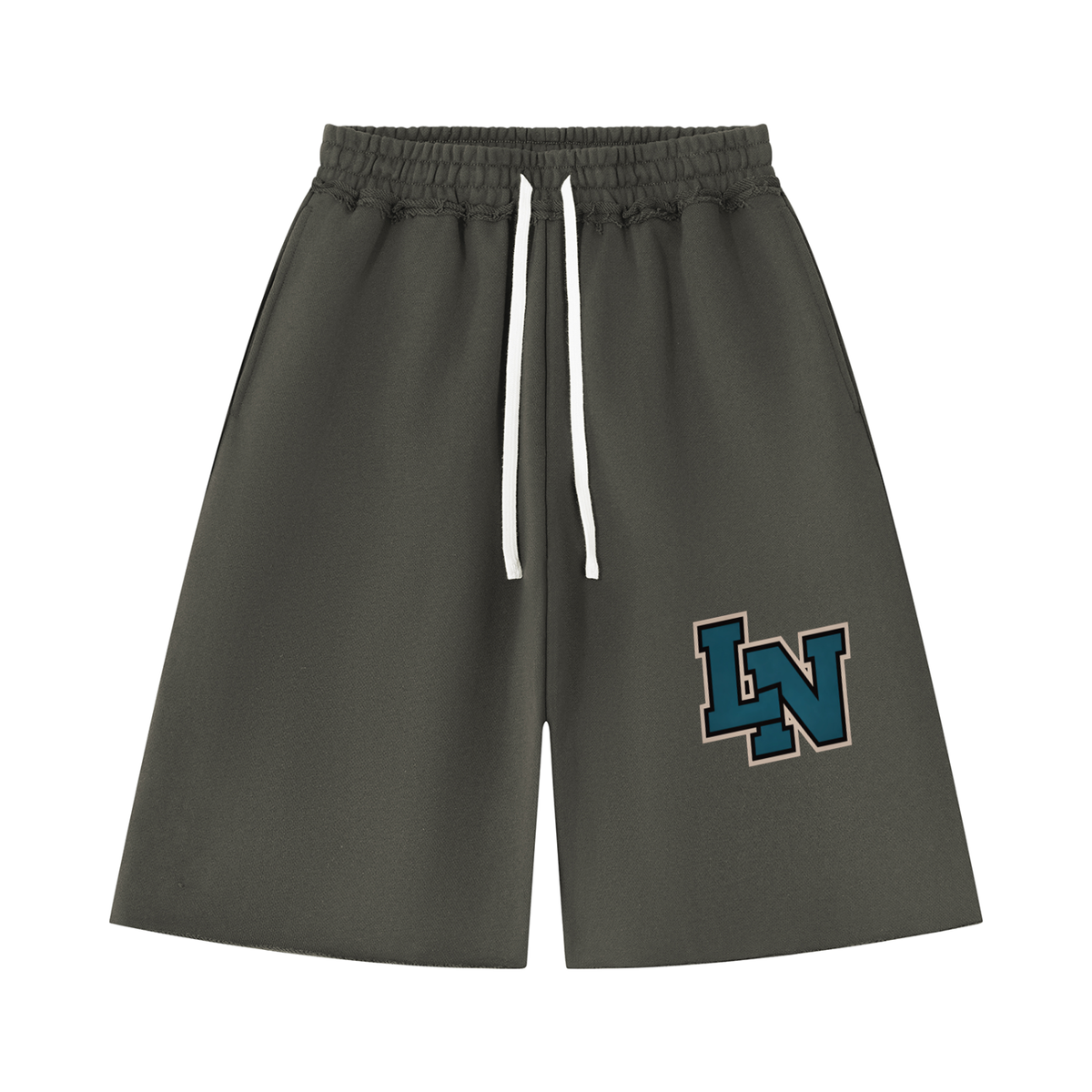 Unisex Heavyweight Raw Edge LN Shorts