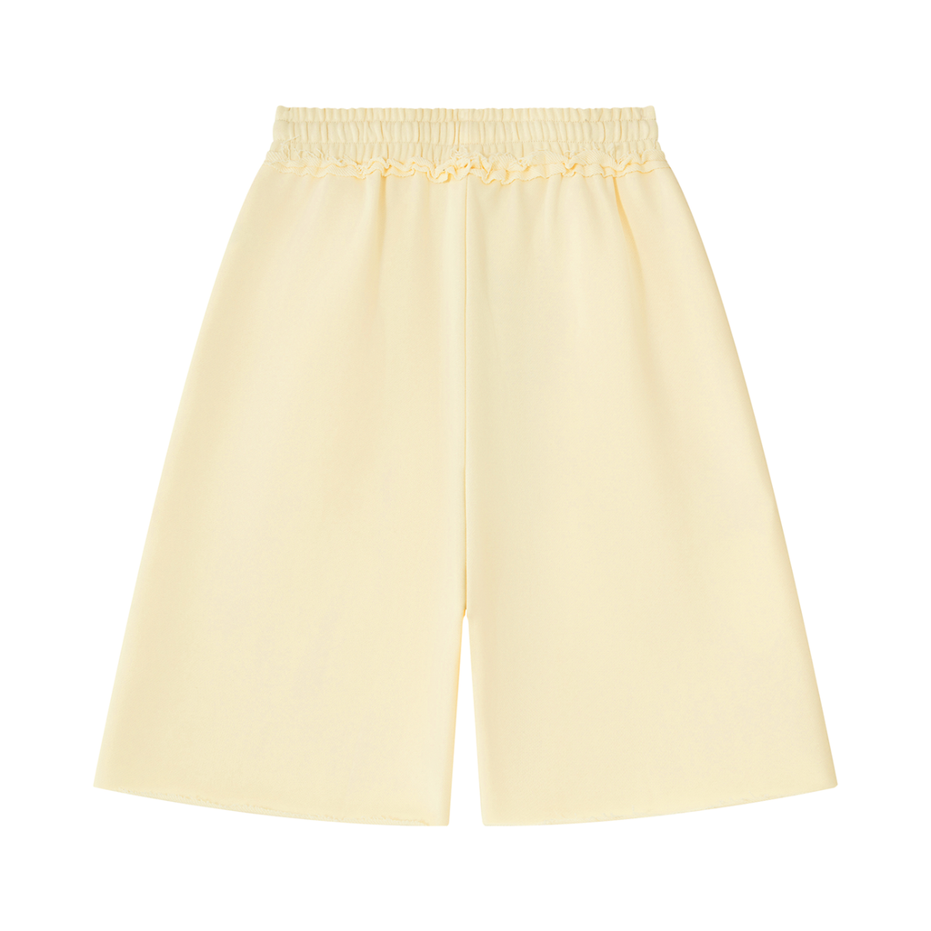 Unisex Heavyweight Raw Edge LN Shorts