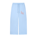 Women’s Wide Leg Raw Edge Sweatpants