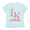 Women's Slim Fit Crewneck Loud Nation T-Shirt