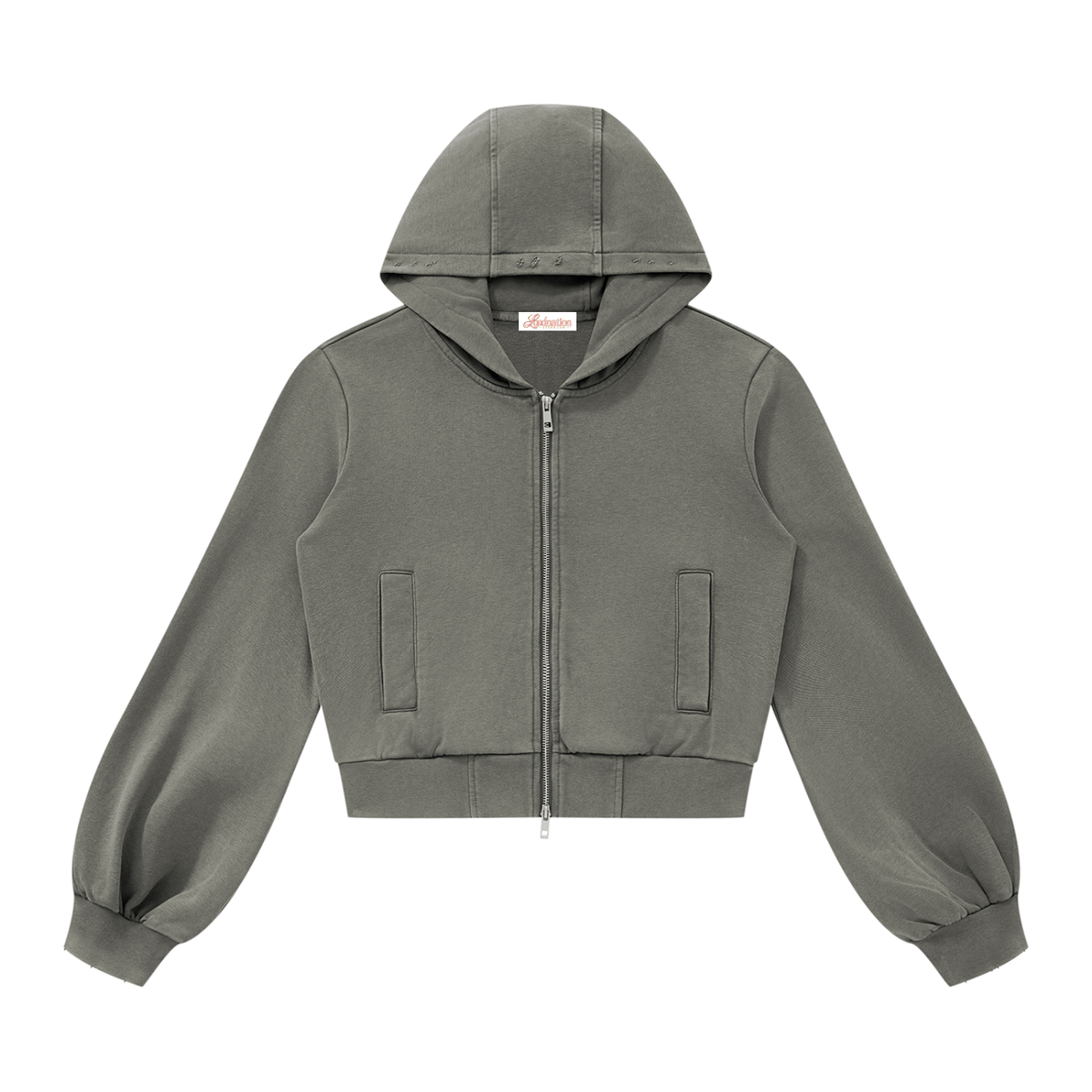 Women’s Vintage Wash Full Zip Hoodie