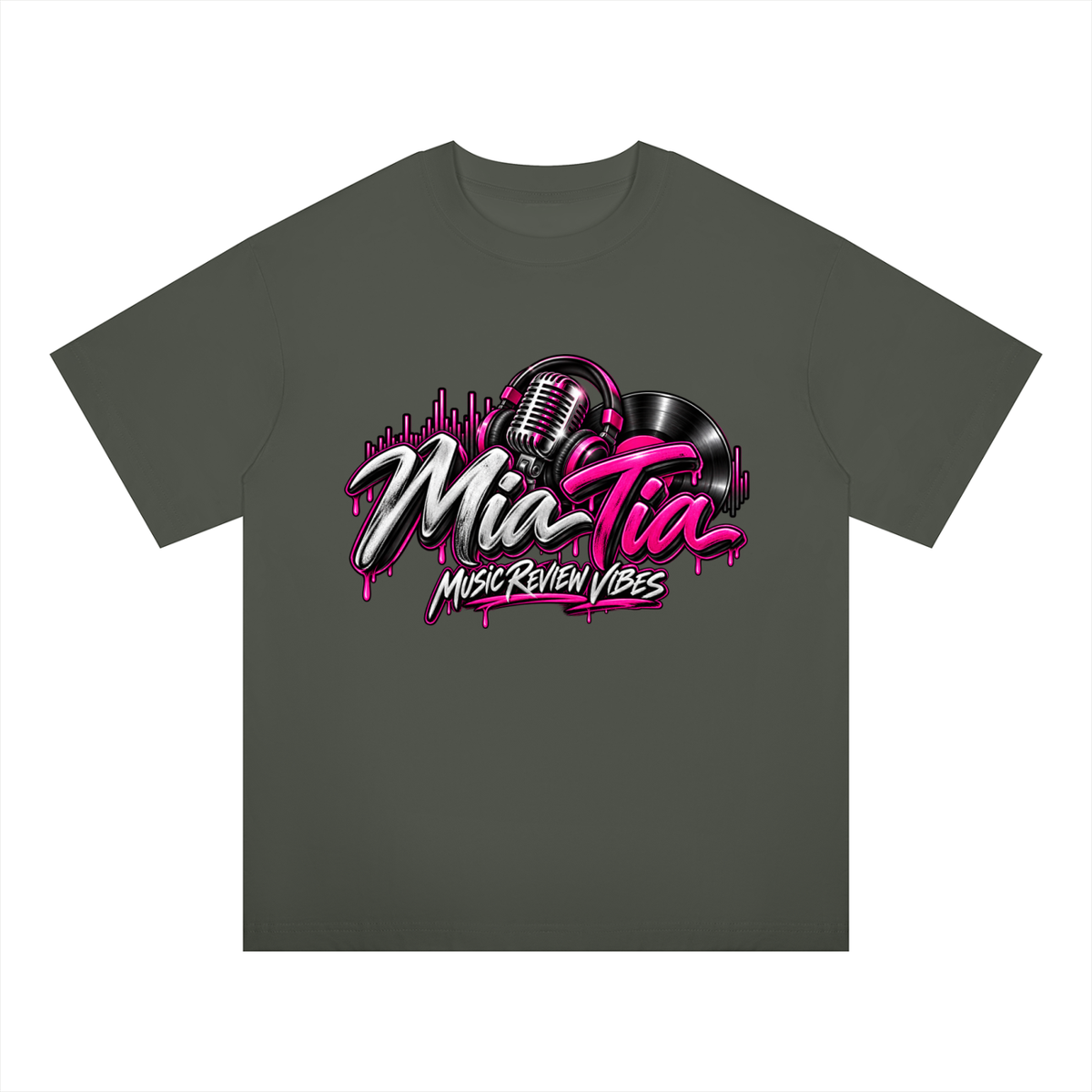 MiaTia Music Review VibesT-Shirt