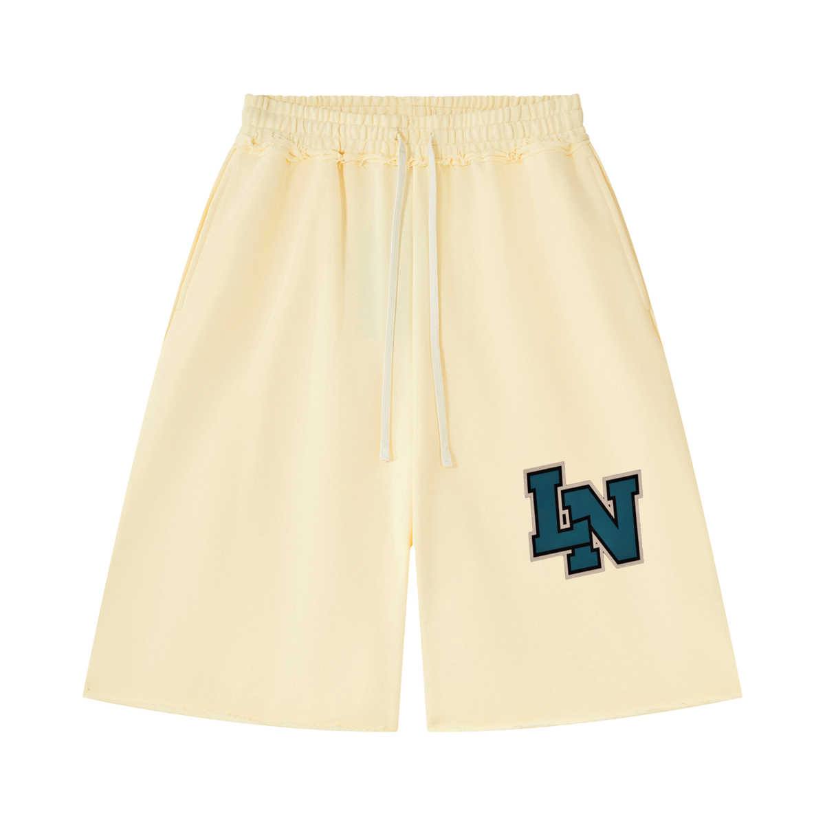 Unisex Heavyweight Raw Edge LN Shorts