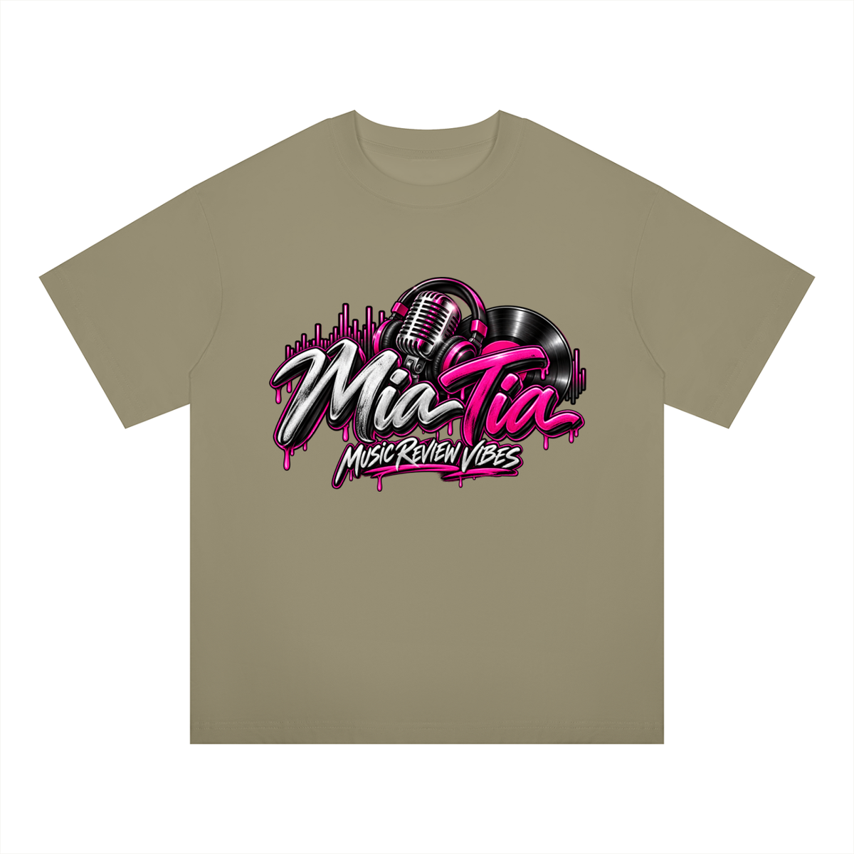 MiaTia Music Review VibesT-Shirt