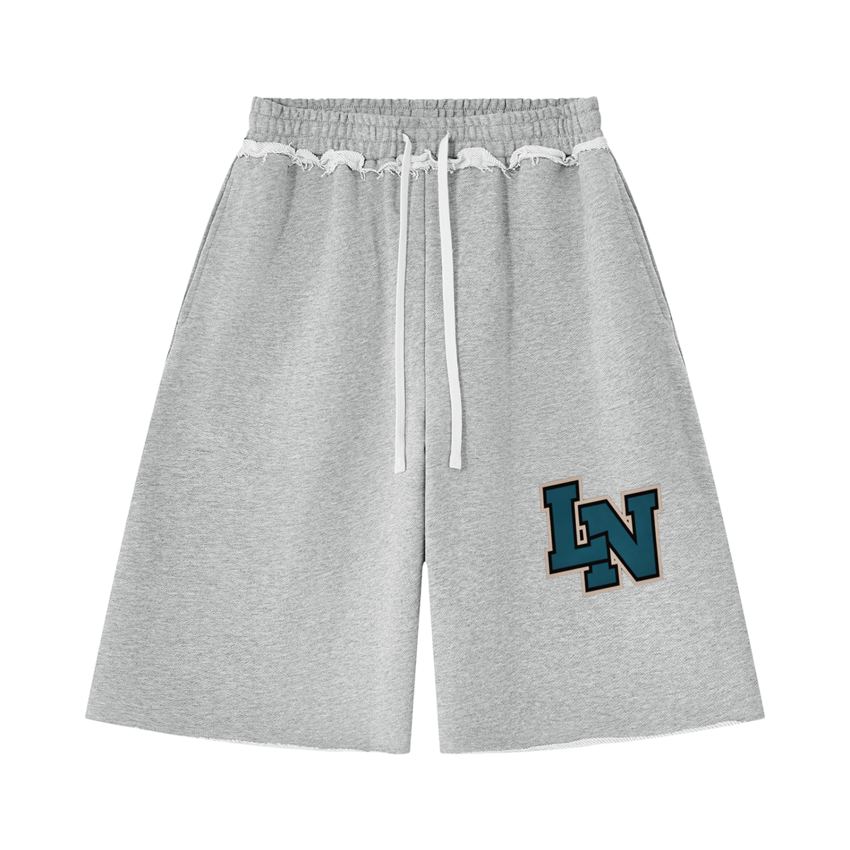 Unisex Heavyweight Raw Edge LN Shorts
