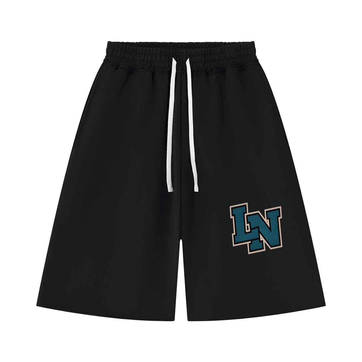 Unisex Heavyweight Raw Edge LN Shorts